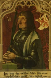 Retrato de Hendrik IV van Naaldwijk (c. 1430-96)